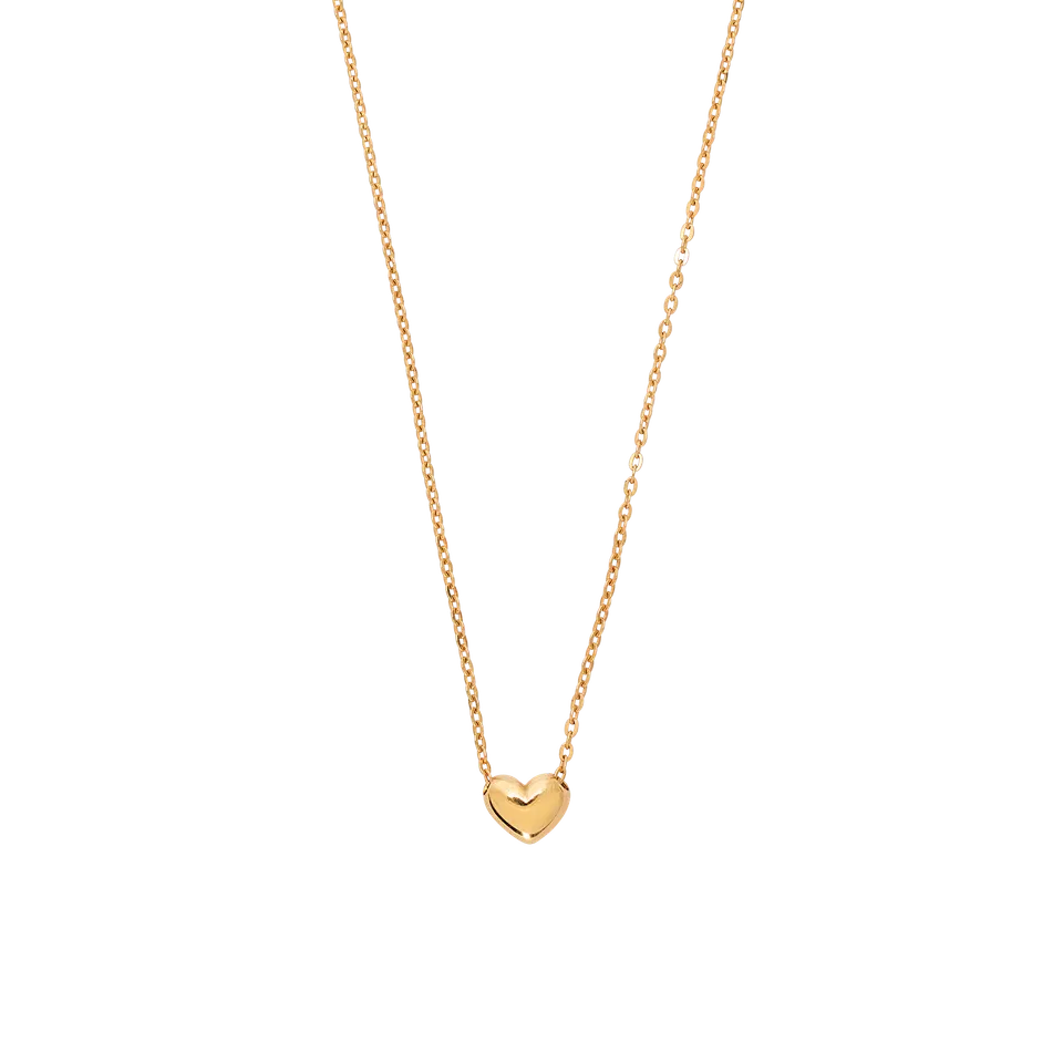 xenox-fine-heart-halskette-585-gelbgold-mit-herzanh-nger image 1