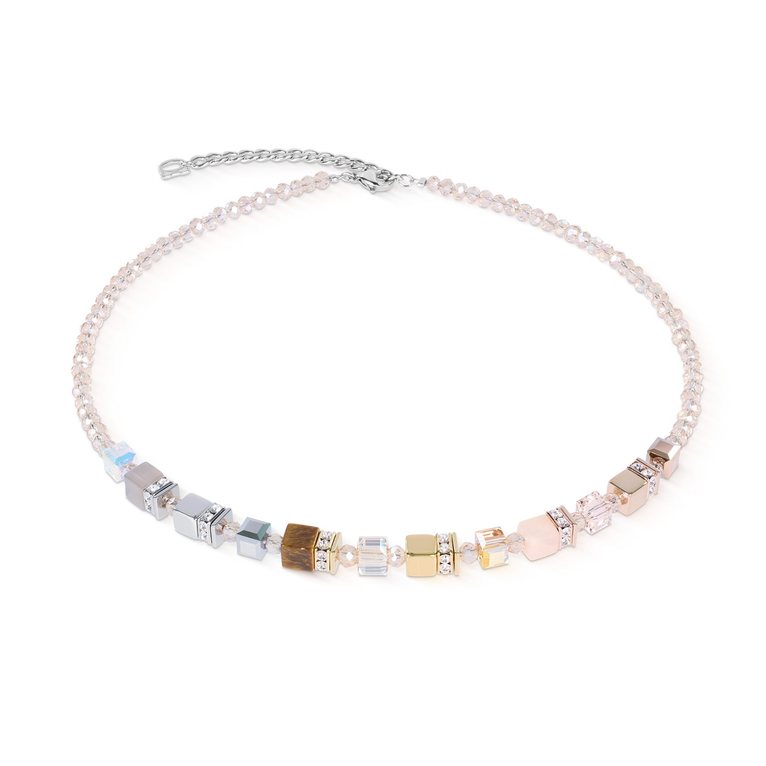 coeur-de-lion-geocube-precious-nature-halskette-tricolor-sand image 1