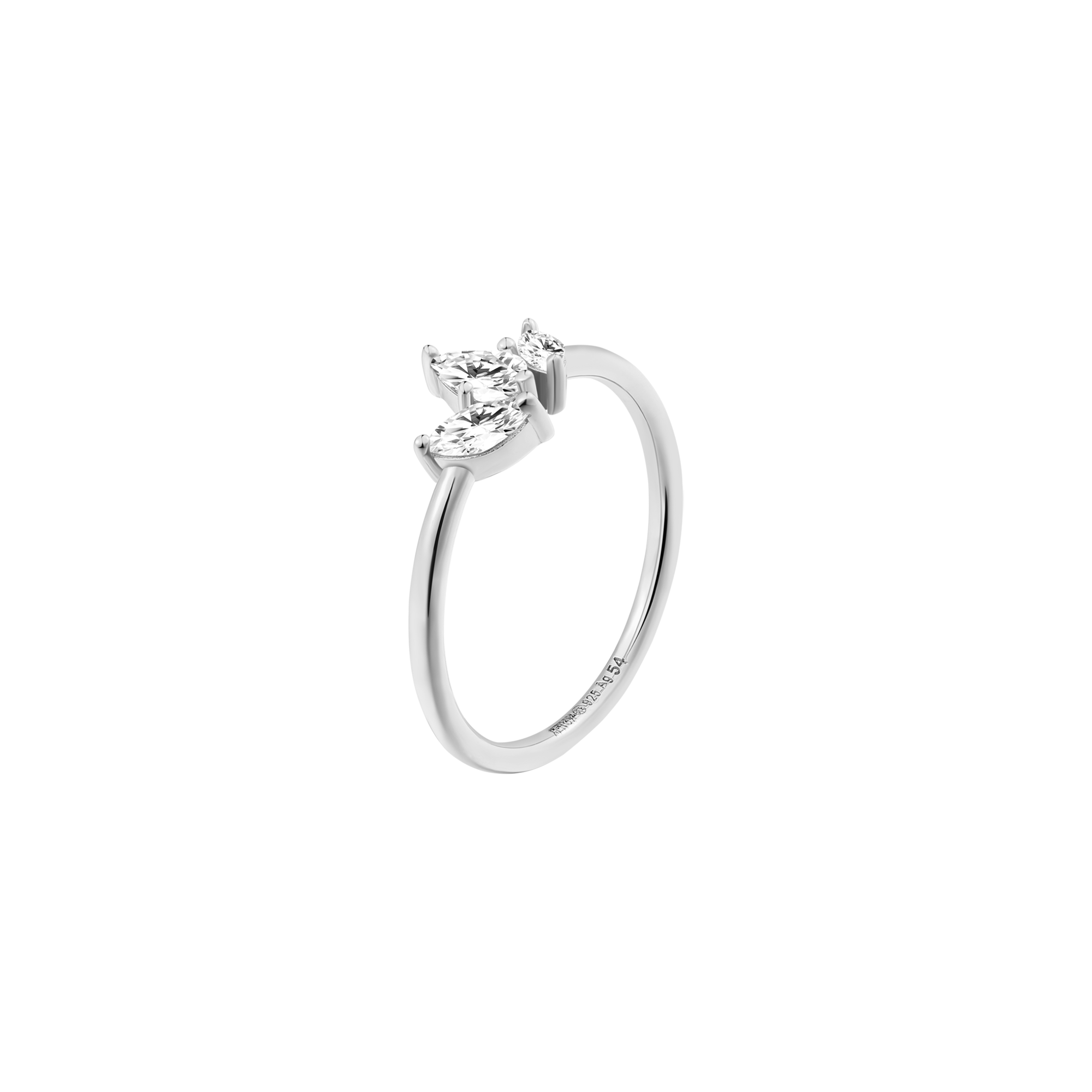 xenox-sundown-ring-925-sterlingsilber-rhodiniert-mit-zirkonia-2 image 1