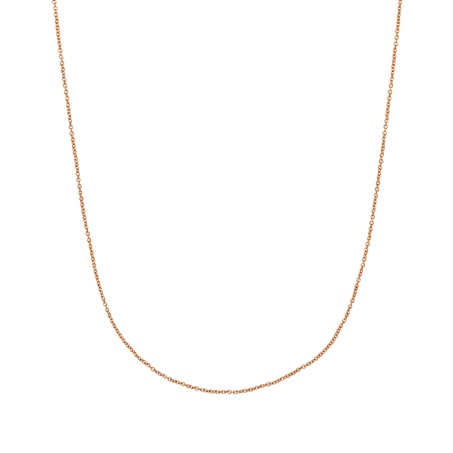 xenox-fine-basic-halskette-585-wei-gold-layering-kette image 2