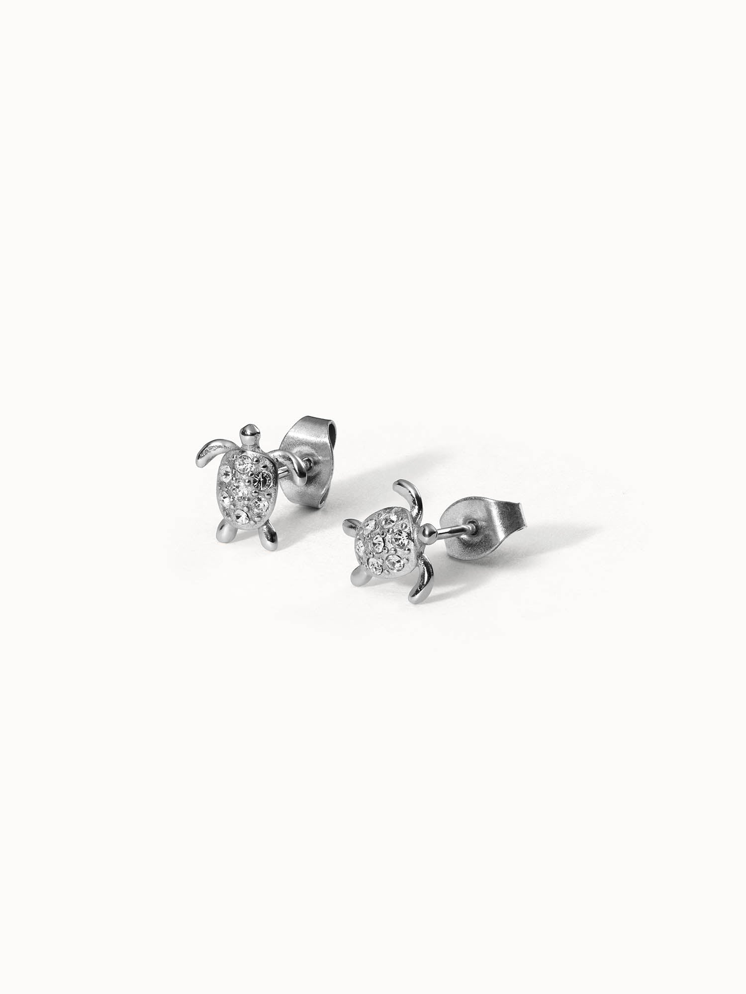 purelei-white-turtle-ohrringe-schildkr-ten-ohrstecker-mit-glassteinen image 6
