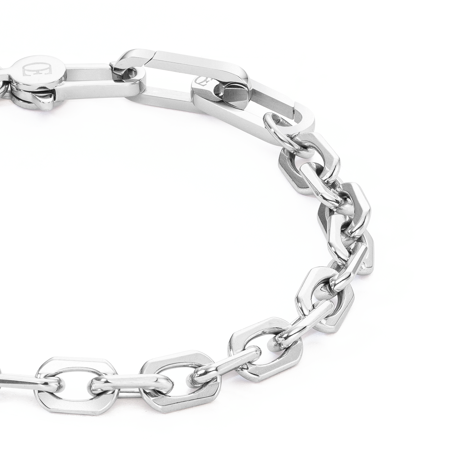 coeur-de-lion-geocube-armband-cubes-fusion-link-chain-schwarz image 2