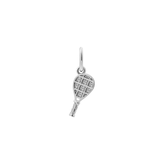 xenox-tennisschl-ger-charm-925-sterlingsilber-rhodiniert image 1