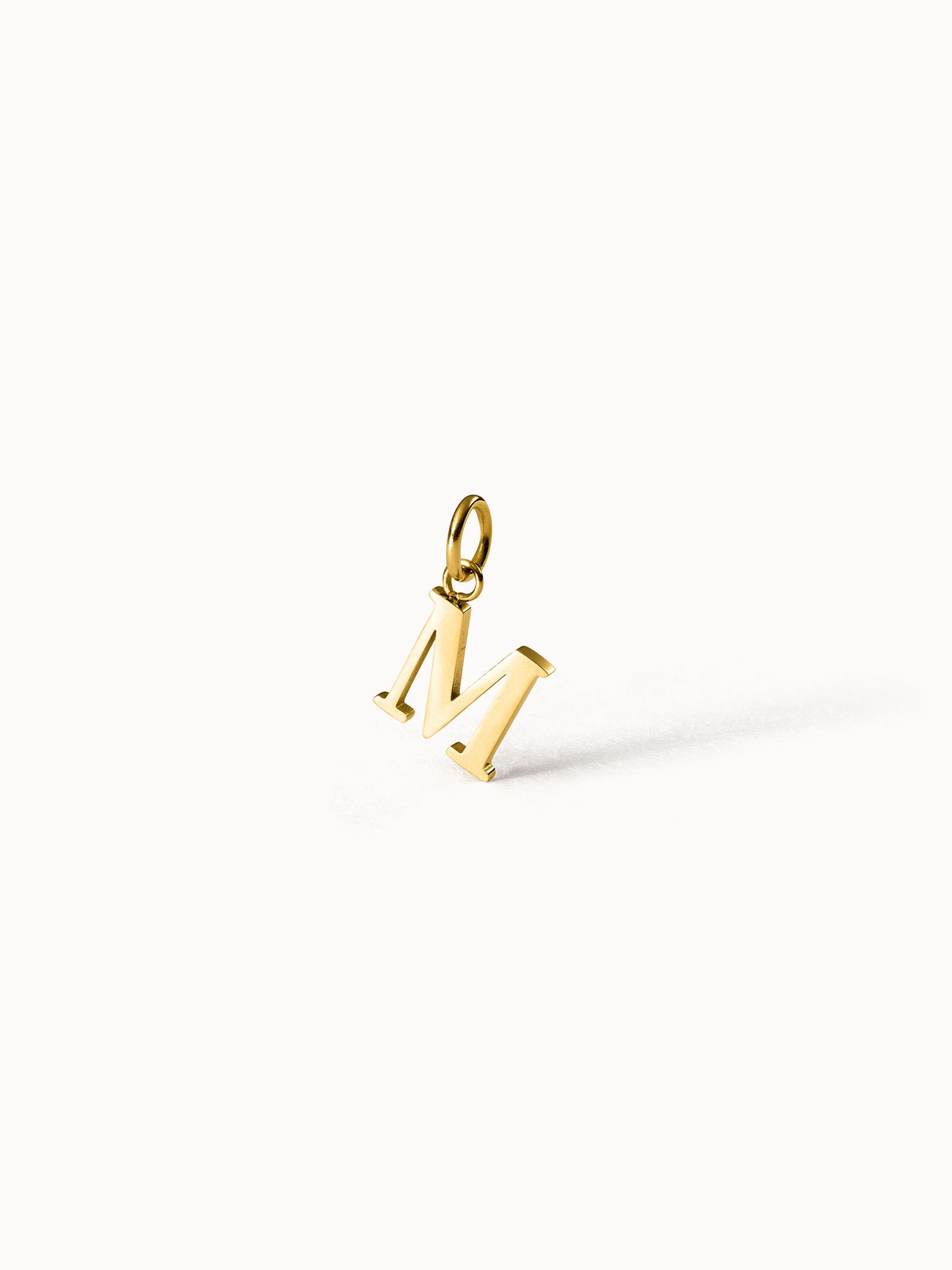 purelei-pure-m-charm-anh-nger-buchstabe-m-edelstahl-vergoldet-10-mm image 1