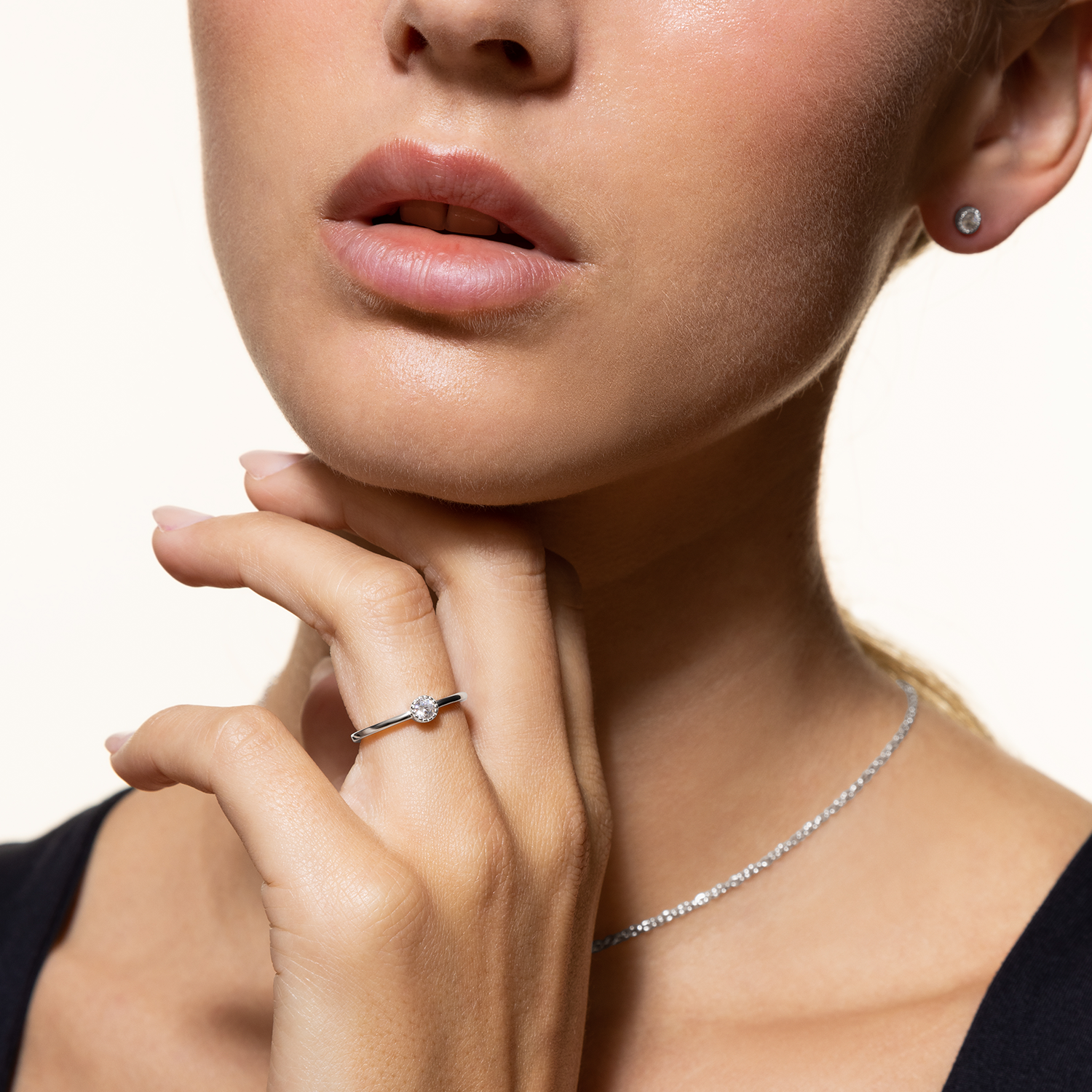 xenox-pure-essentials-ring-925-sterlingsilber-mit-zirkonia-rhodiniert image 4