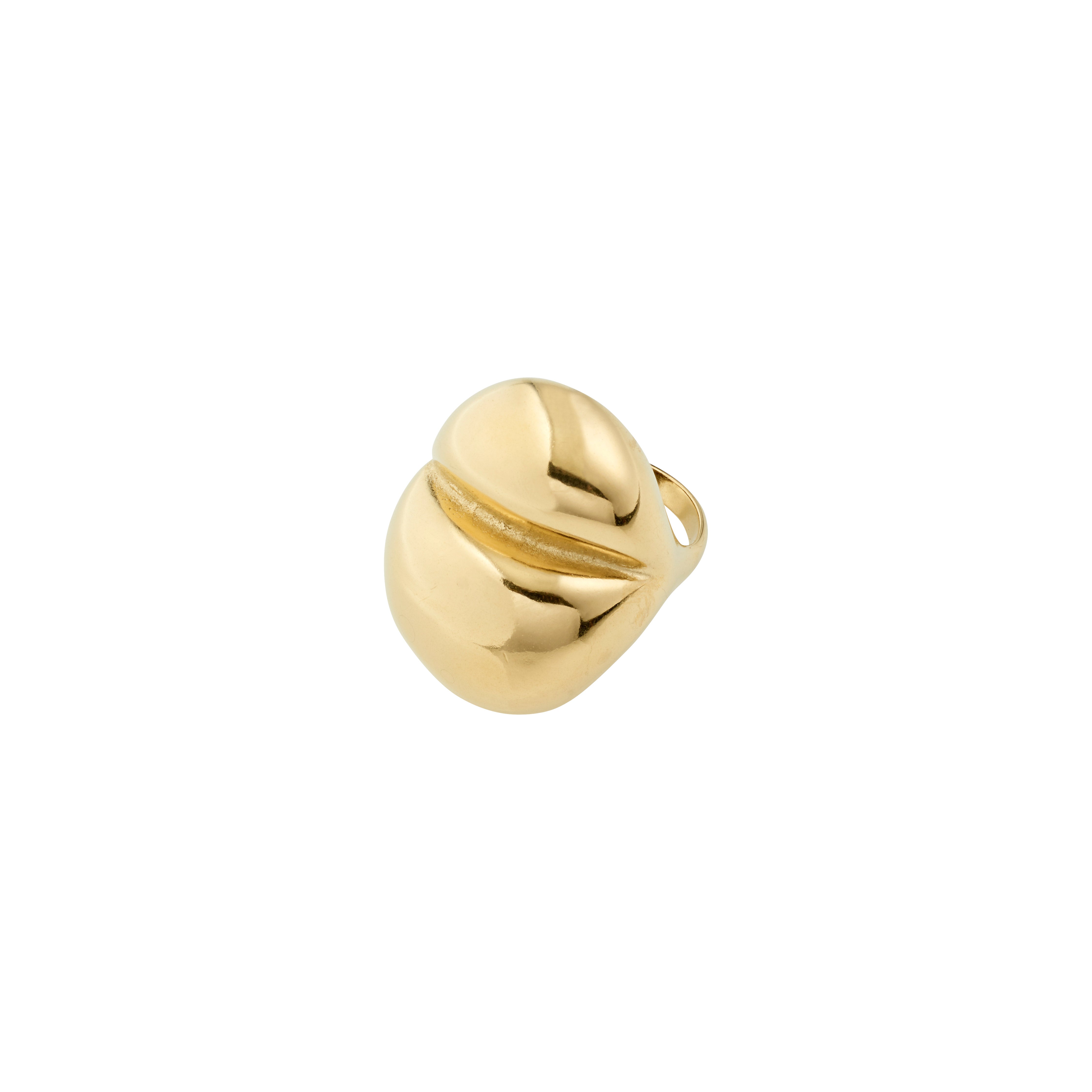 pilgrim-maddix-ring-gold-plated-verstellbar-chunky-wave image 1
