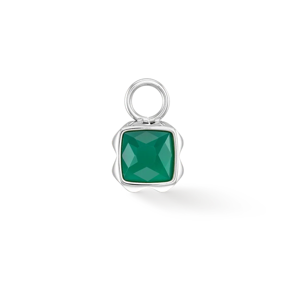 coeur-de-lion-birthstone-mai-charm-gr-ner-achat-silber image 1