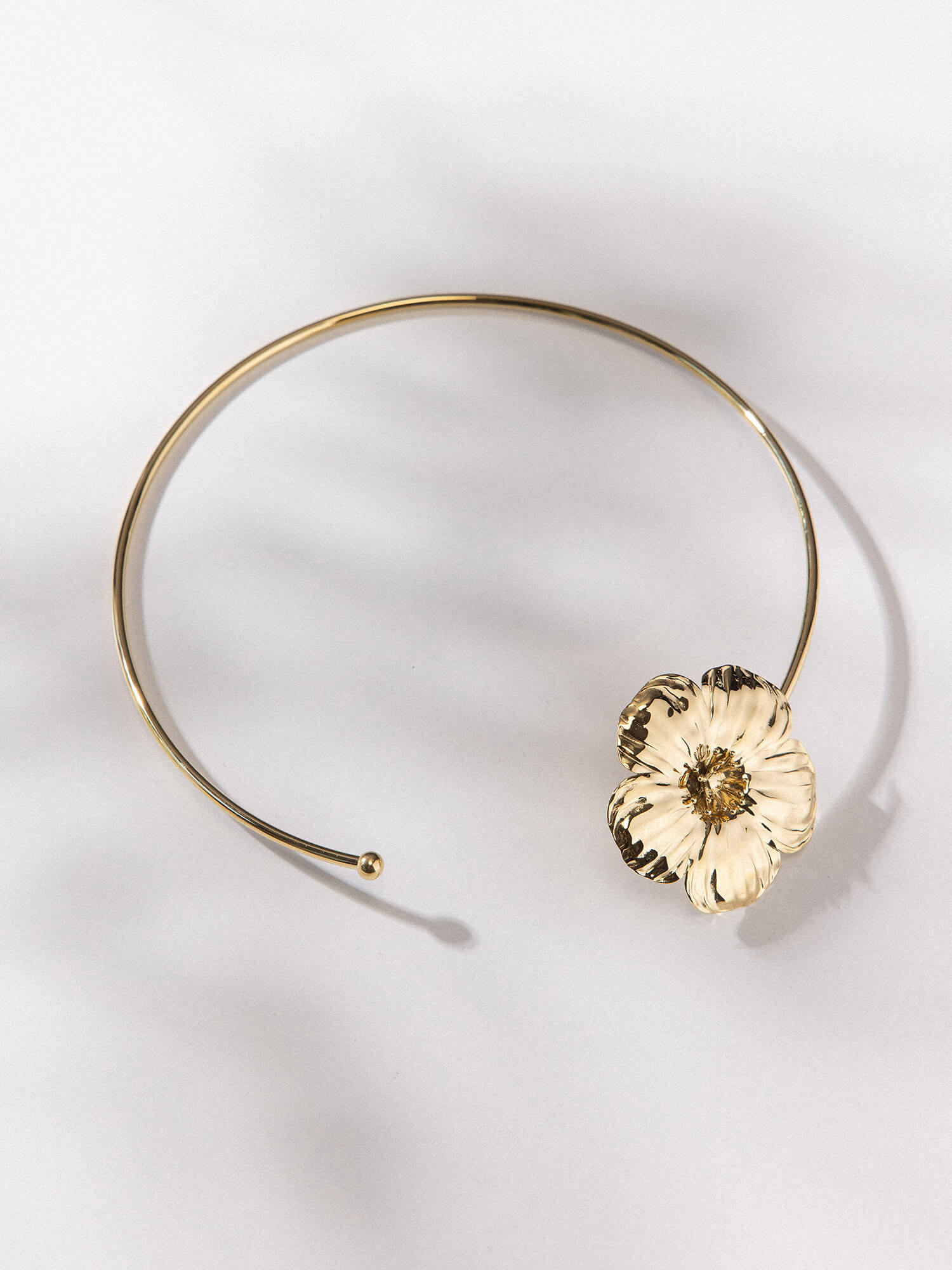 purelei-spring-flower-kette-halskette-mit-bl-ten-anh-nger-und-offenem-reif image 4