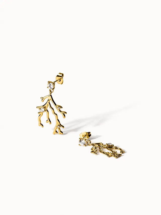 purelei-coral-cove-ohrringe-korallen-design-mit-zirkonia image 1