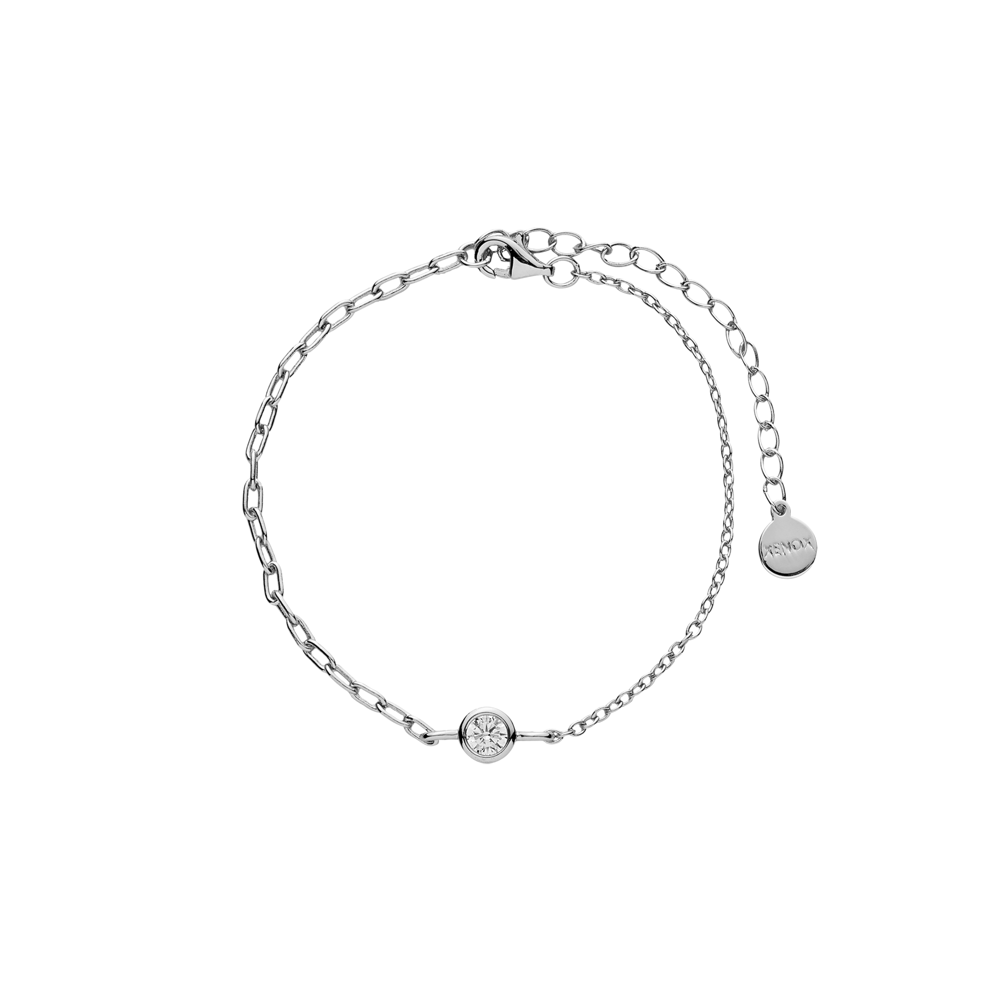 xenox-linked-armband-xs91887-925-sterlingsilber-rhodiniert-mit-zirkonia image 1