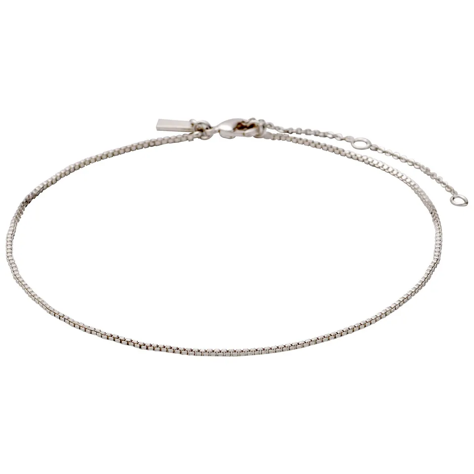 pilgrim-pallas-fu-kette-versilbert-23-cm-9-cm-verl-ngerung image 1