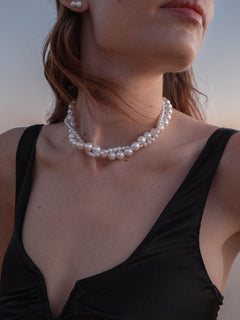 purelei-pearl-elegance-halskette-zweireihig-gold image 2