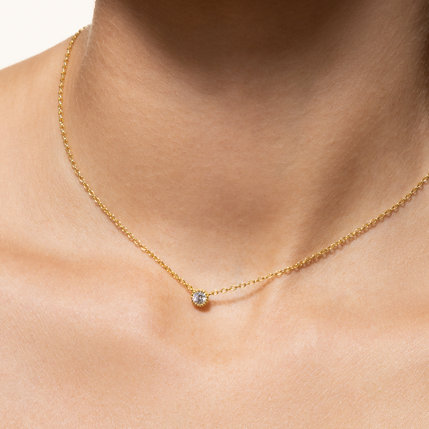 xenox-pure-essentials-halskette-925-sterlingsilber-rhodiniert-zirkonia-solit-r image 4