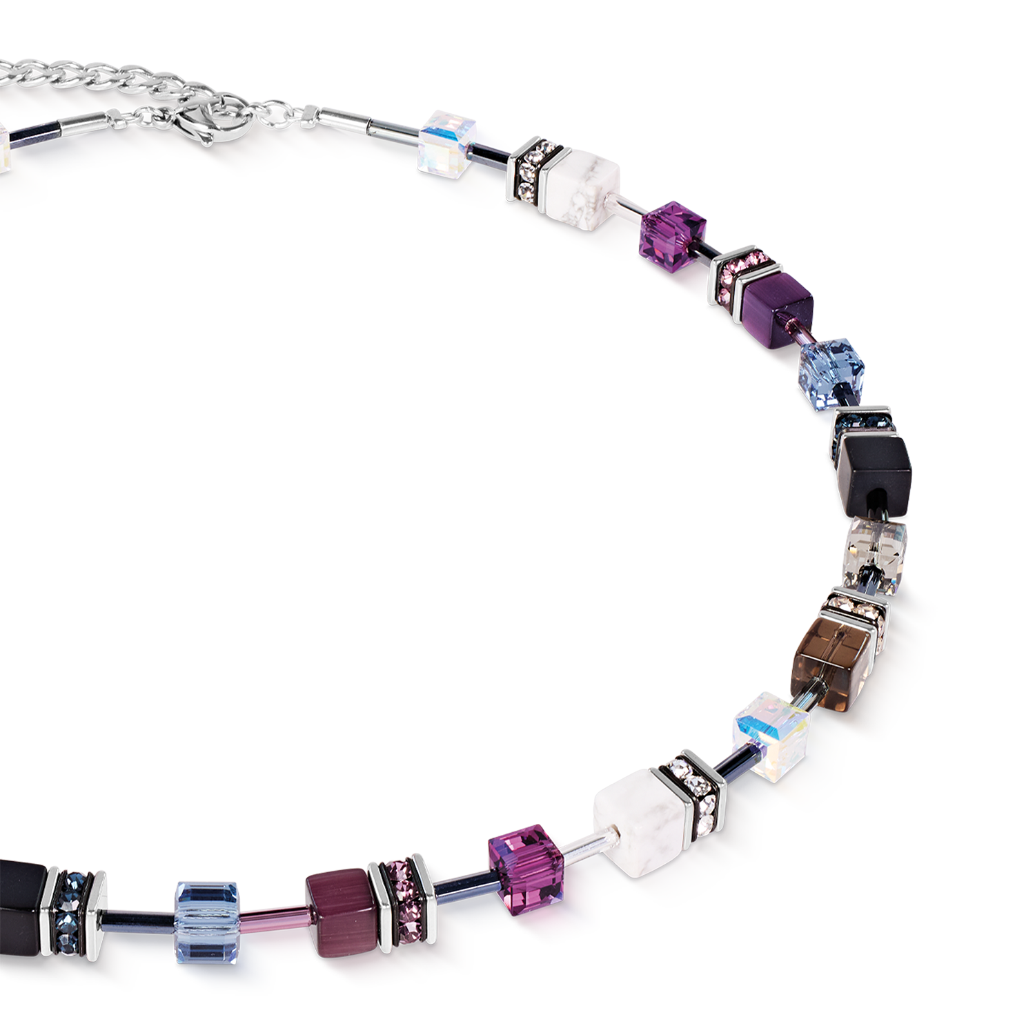 coeur-de-lion-geocube-iconic-precious-halskette-twilight-42-cm image 2