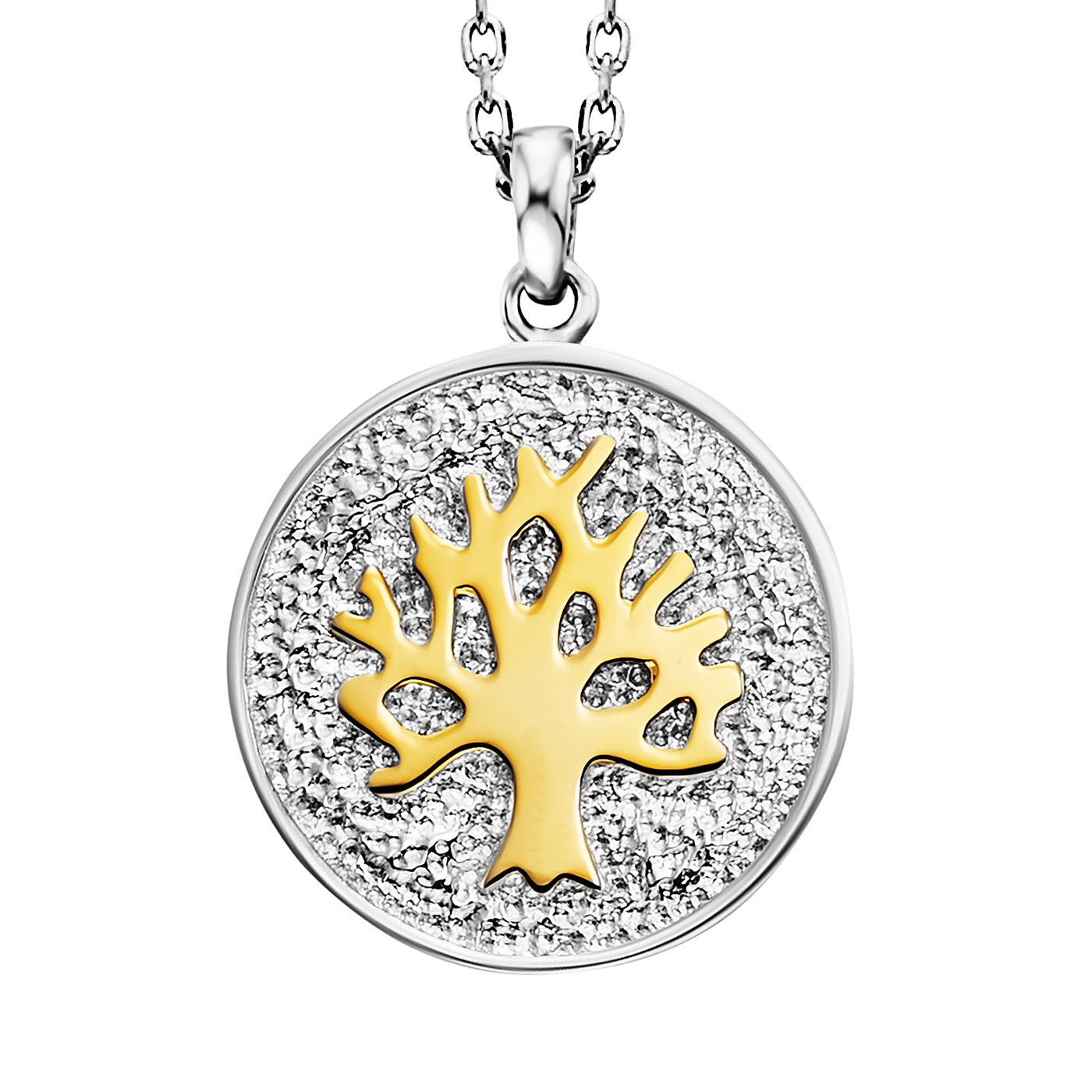 julie-julsen-lebensbaum-lebensblume-kette-mit-anh-nger-bicolor-2-seitig-silber-9 image 4