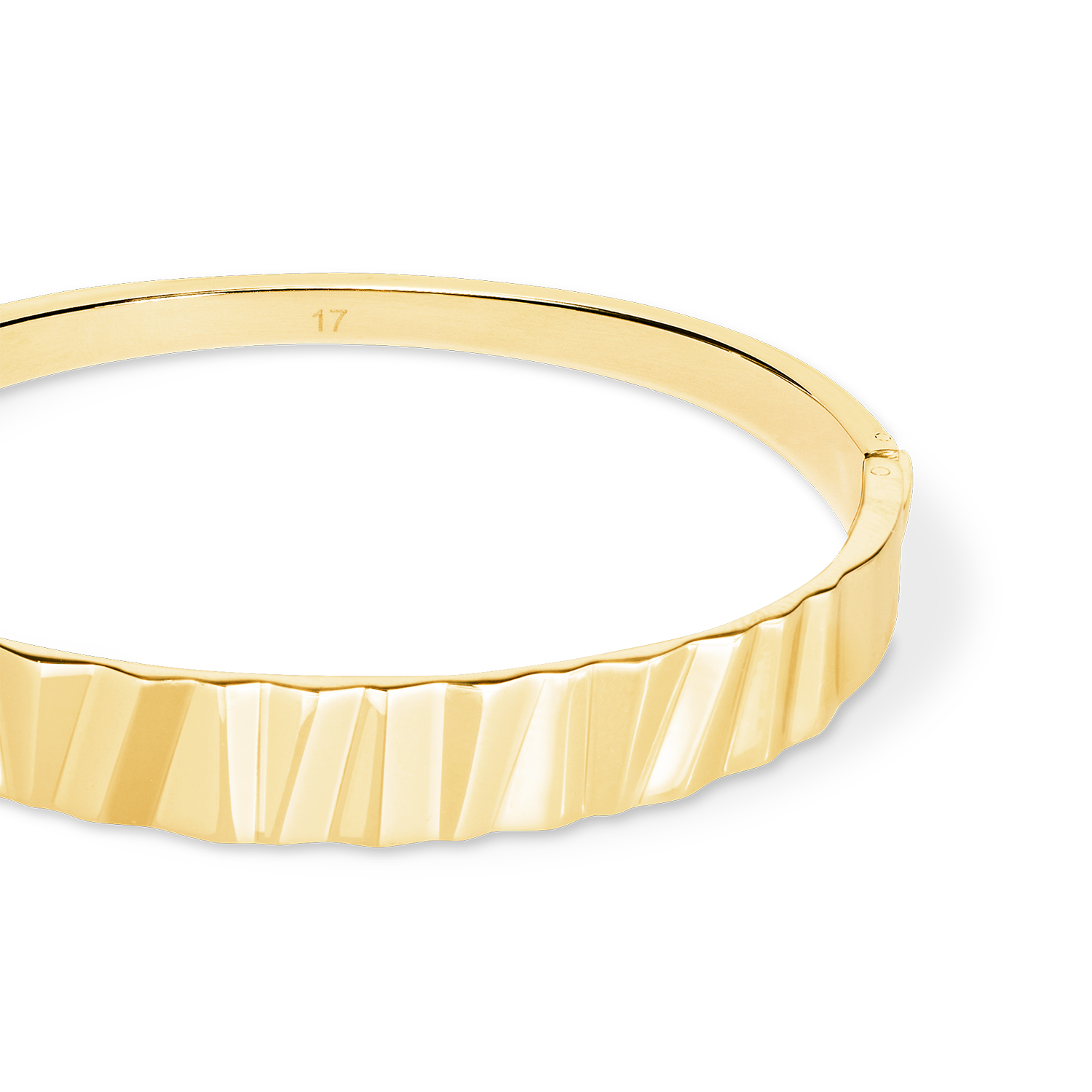 coeur-de-lion-armreif-classic-wave-gold image 2