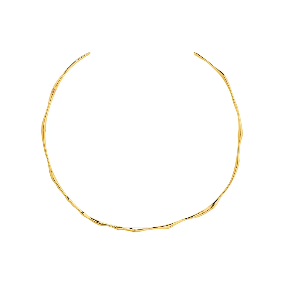 pilgrim-x-dea-pave-cuff-necklace-choker-18k-vergoldet-recycled-silber image 1
