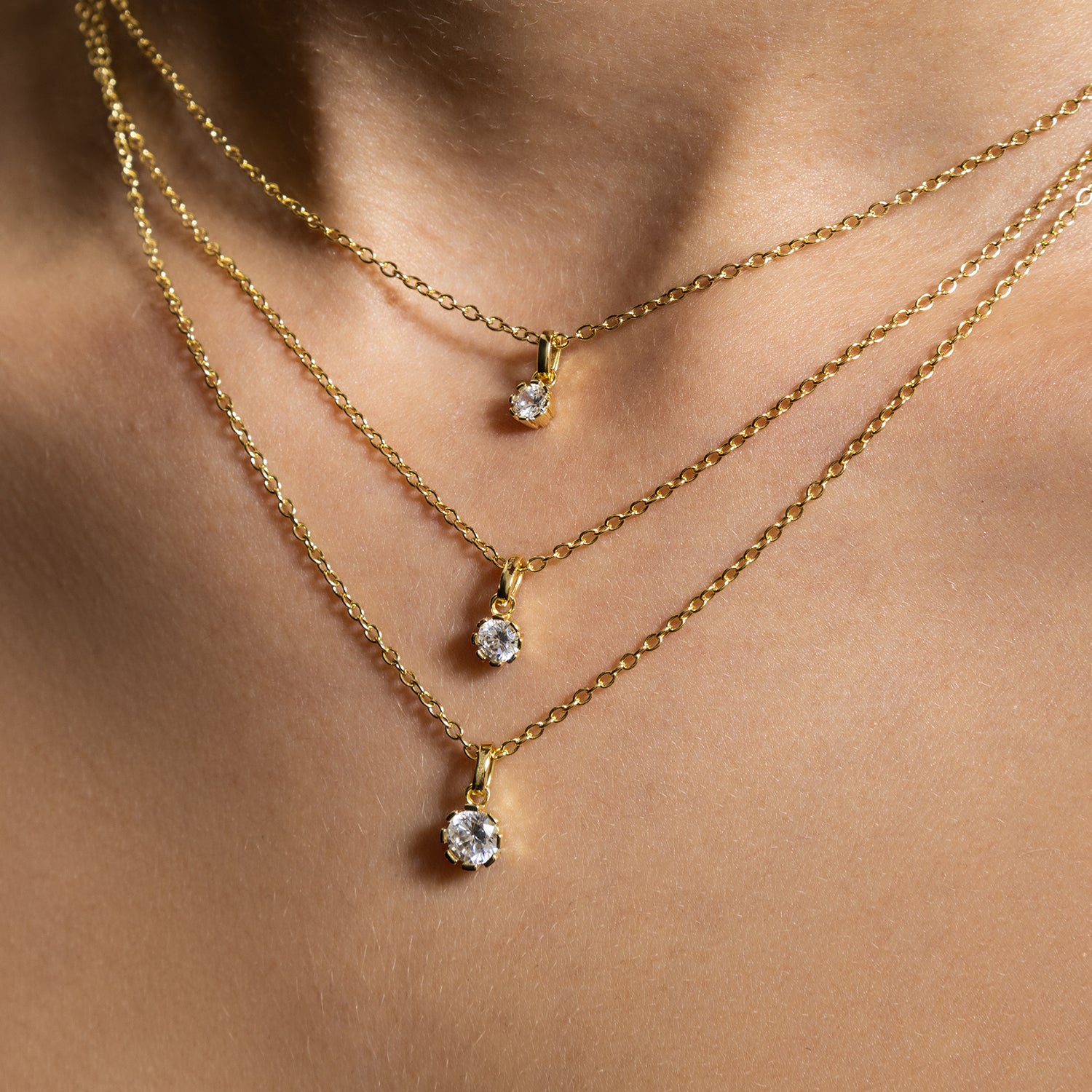 xenox-pure-essentials-halskette-925-sterlingsilber-rhodiniert-mit-zirkonia-xs106-2 image 4
