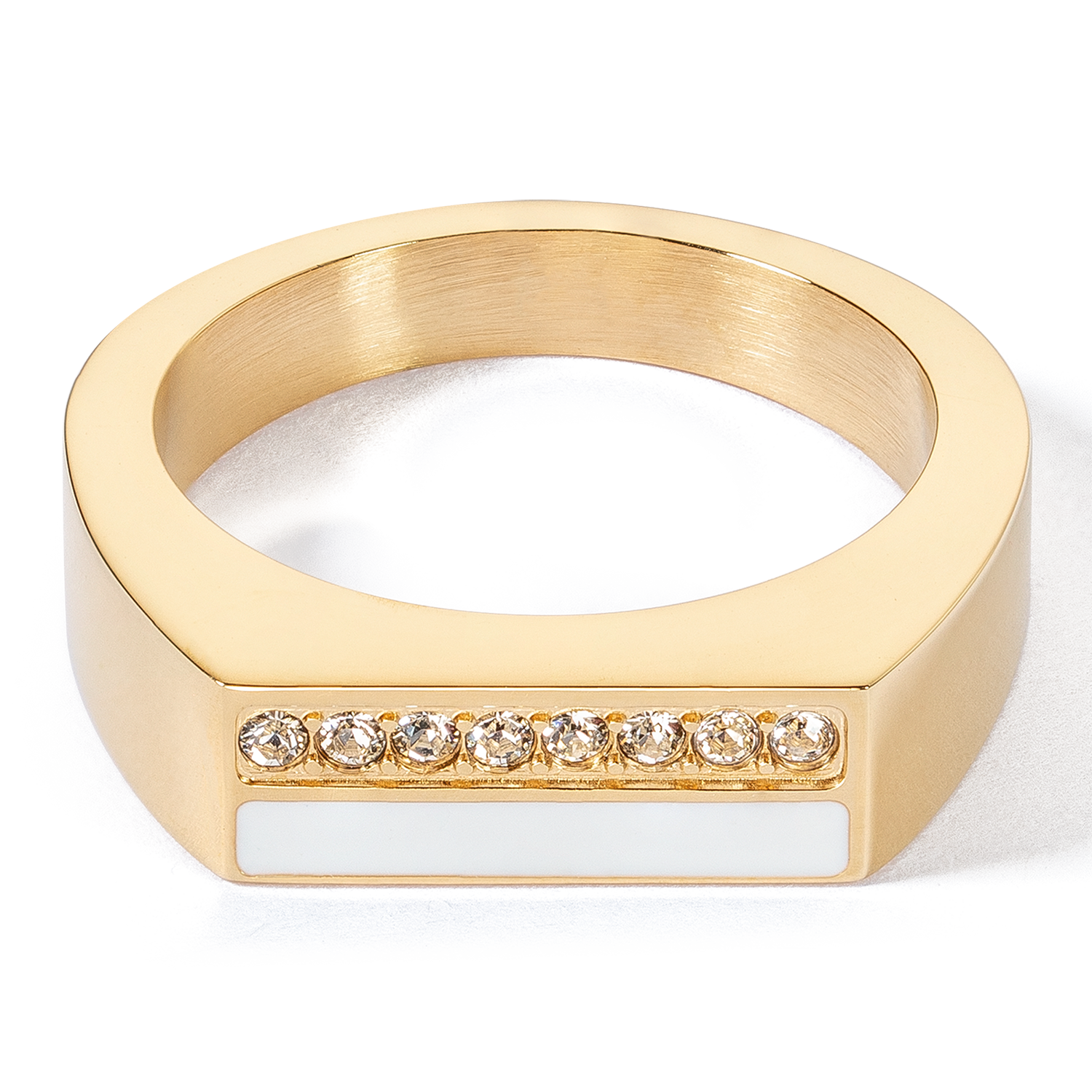 coeur-de-lion-brilliant-square-stripes-ring-gold-wei image 2