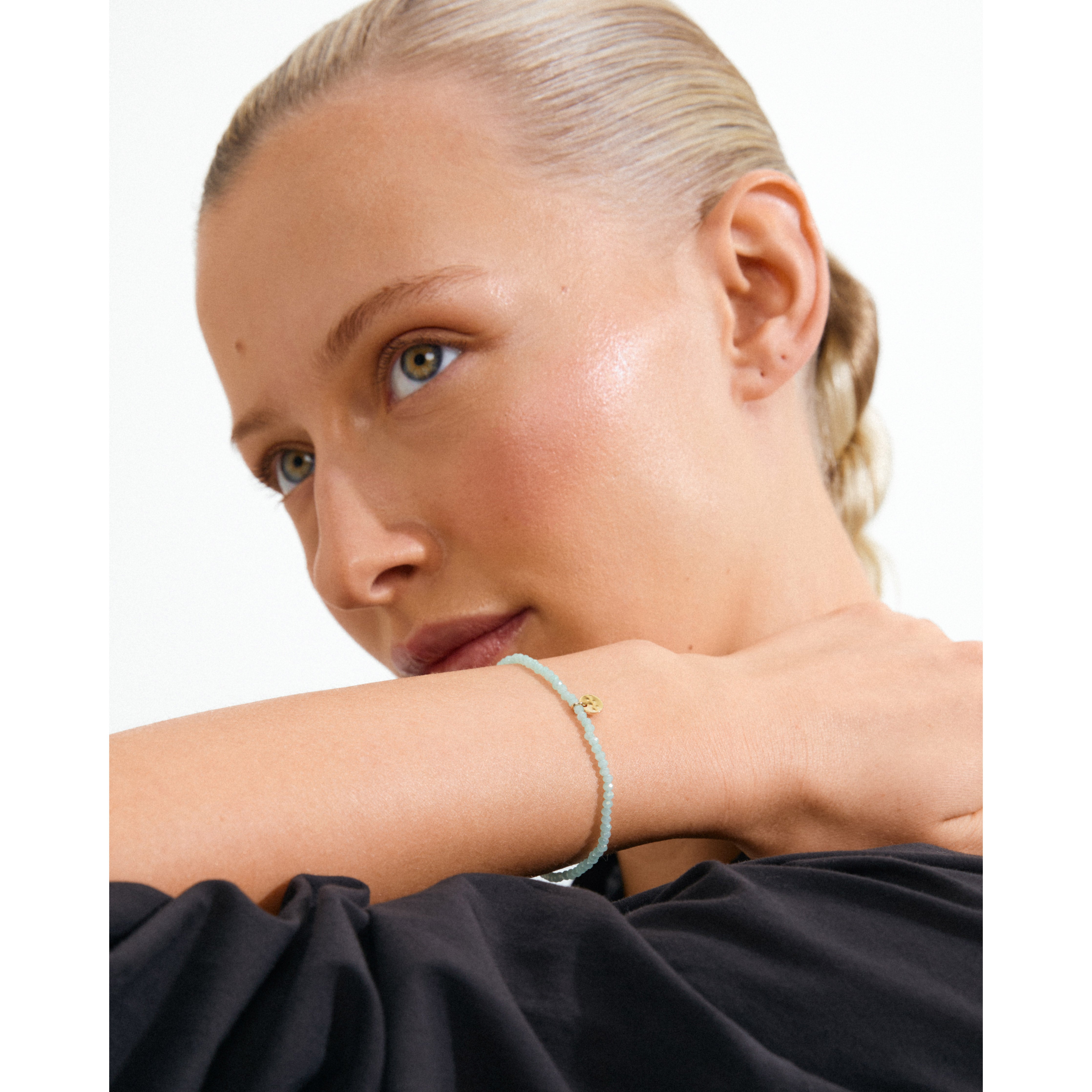 pilgrim-indie-armband-gr-n-goldplattiert-17-cm image 3