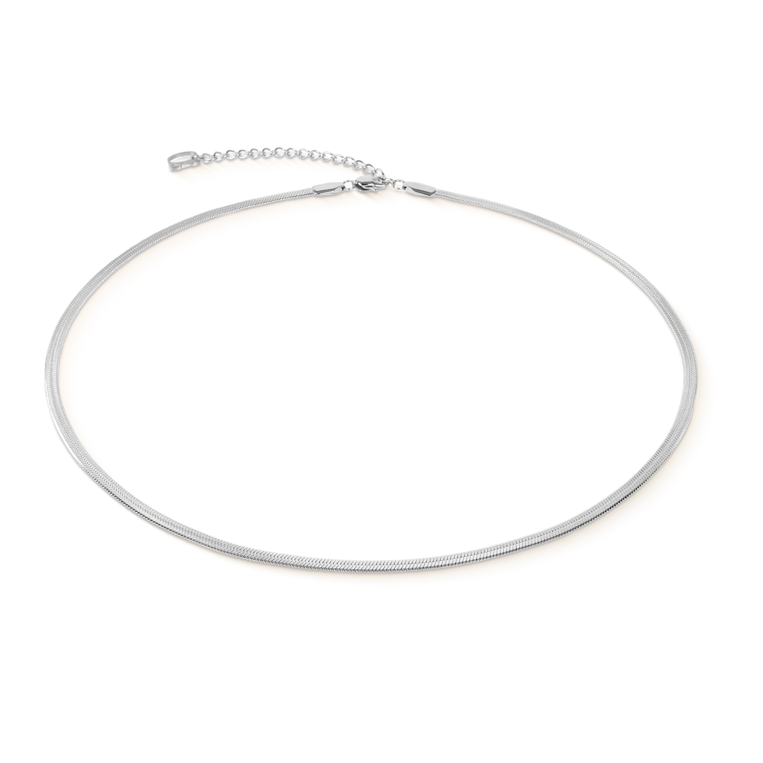 coeur-de-lion-flache-schlangenkette-silber-42-cm-6-cm-3-mm image 1