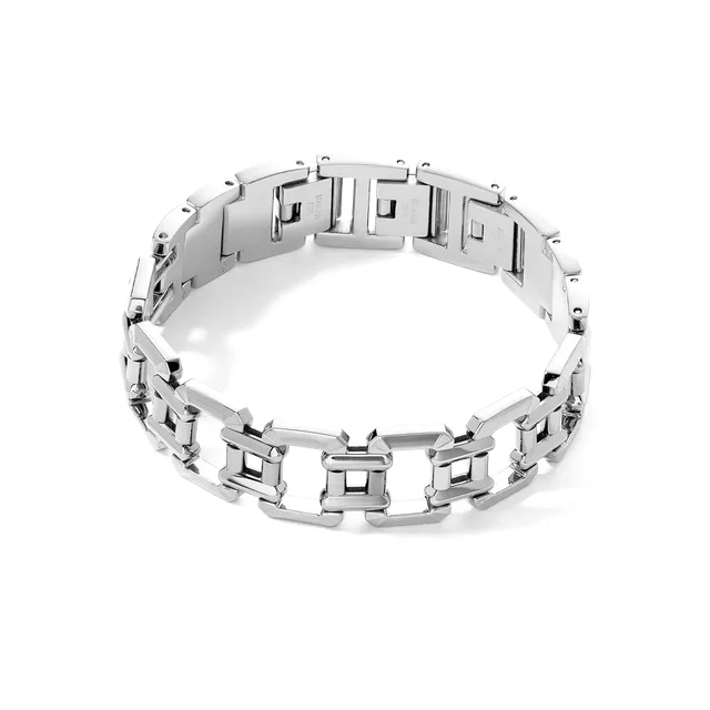 coeur-de-lion-iconic-collection-schmuckarmband-edelstahl-silber image 1