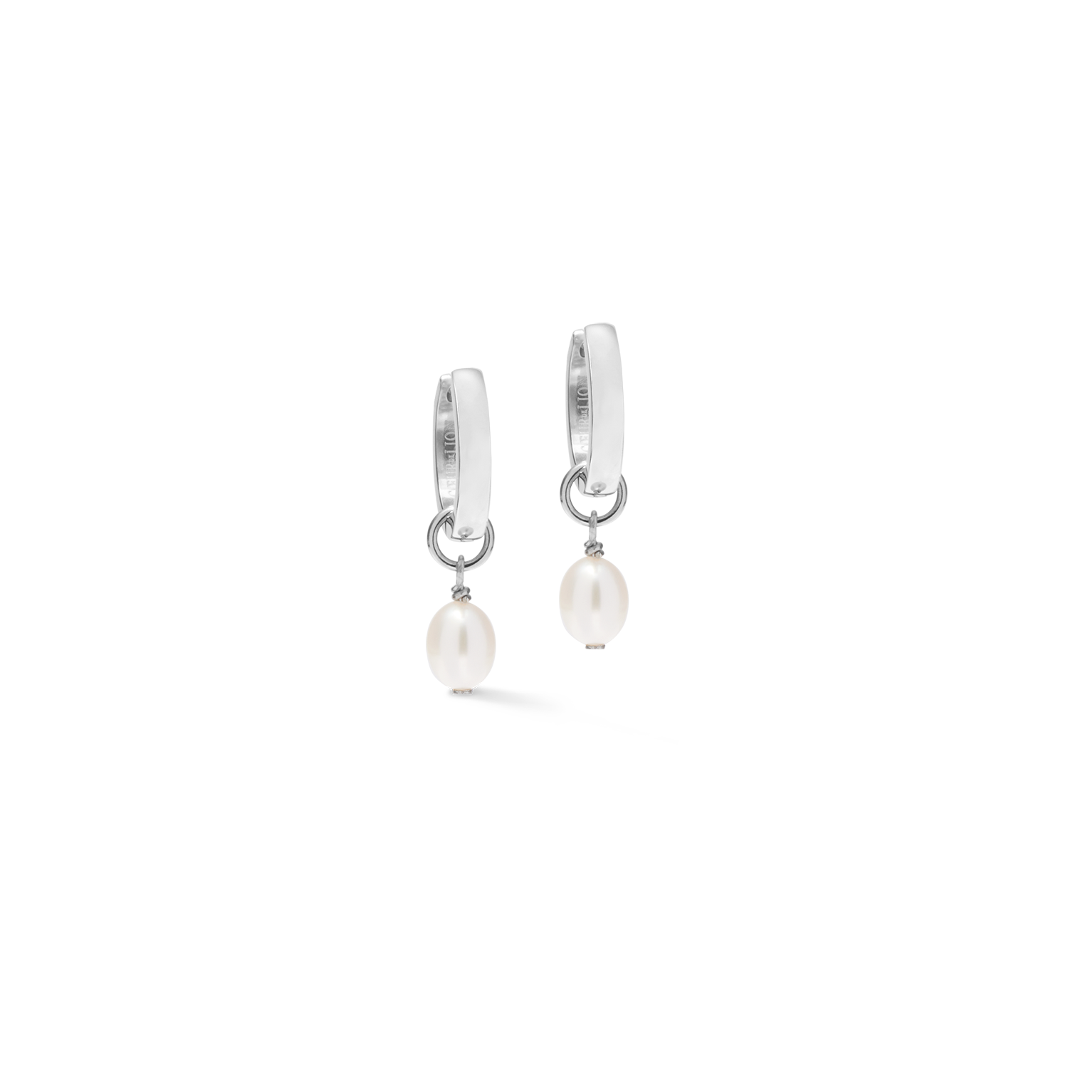 coeur-de-lion-cosmic-pearls-soft-creolen-silber-mit-s-wasserperlen-charm image 1