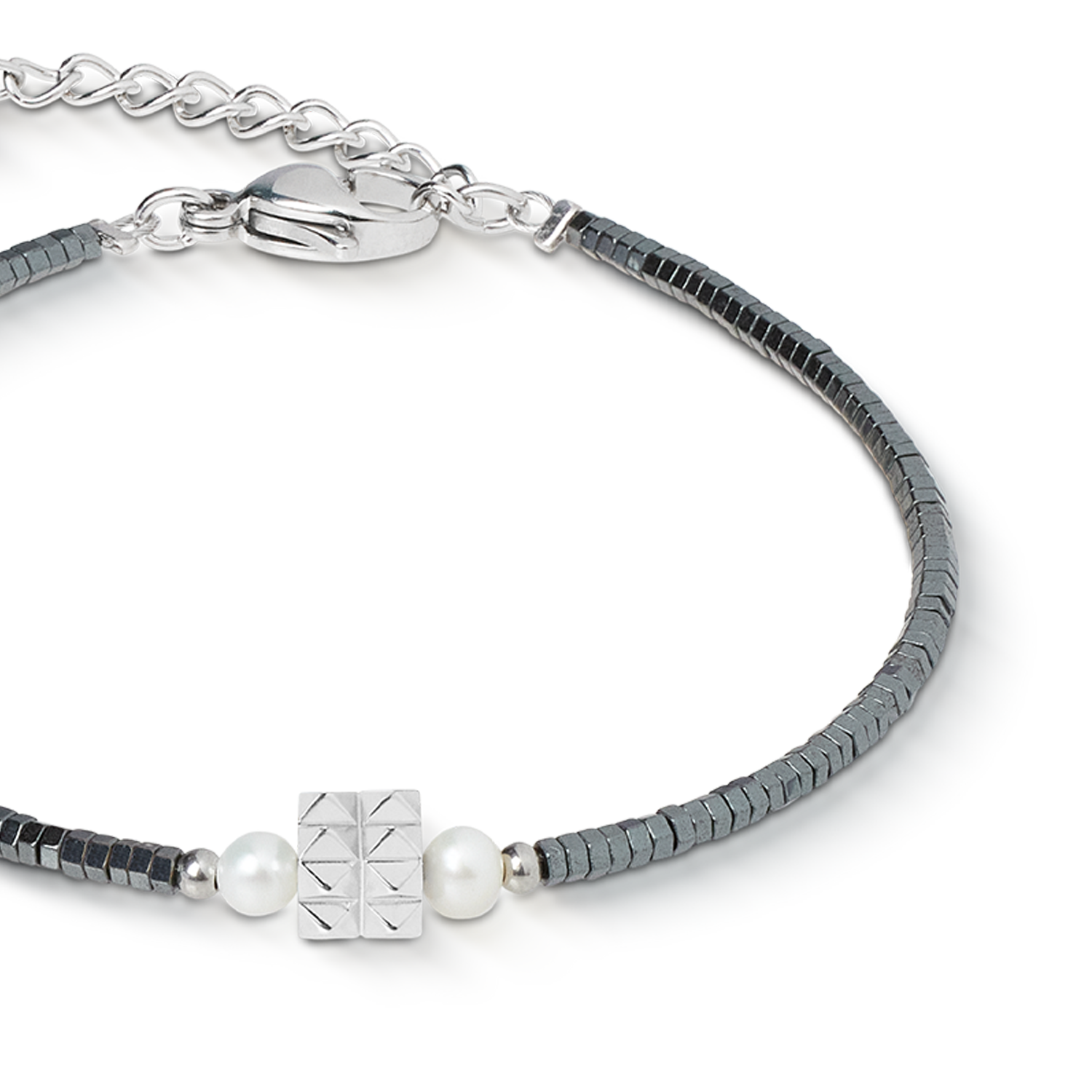 coeur-de-lion-edge-grace-armband-anthrazit-silber image 2