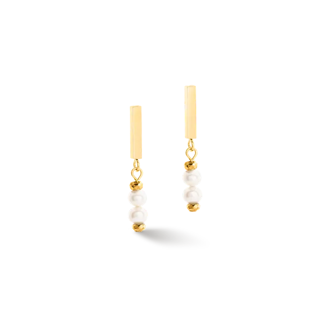 coeur-de-lion-ohrringe-shape-shifter-s-wasserperlen-gold-ohrstecker-edelstahl image 1