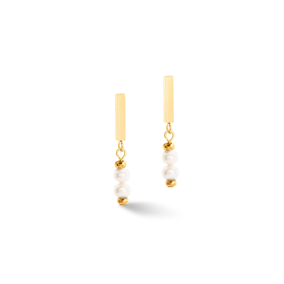 coeur-de-lion-ohrringe-shape-shifter-s-wasserperlen-gold-ohrstecker-edelstahl image 1