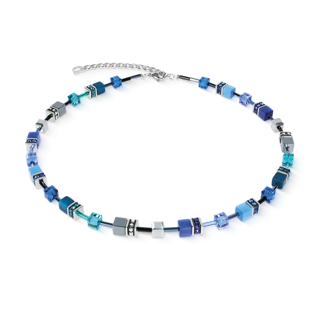 coeur-de-lion-geocube-iconic-halskette-azure-spirit-silber-42-cm image 1