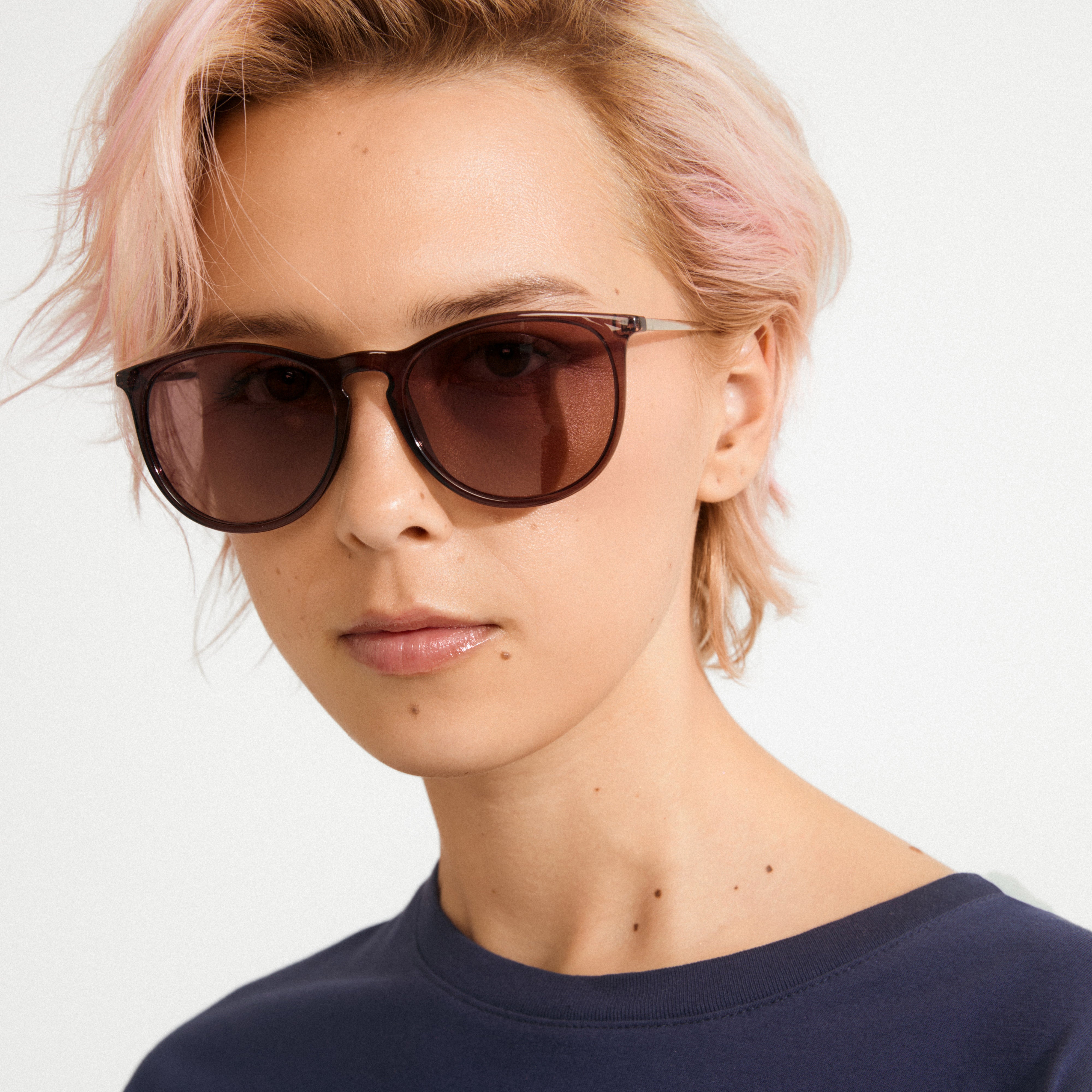 pilgrim-vanille-sonnenbrille-braun-transparent-rosa image 2