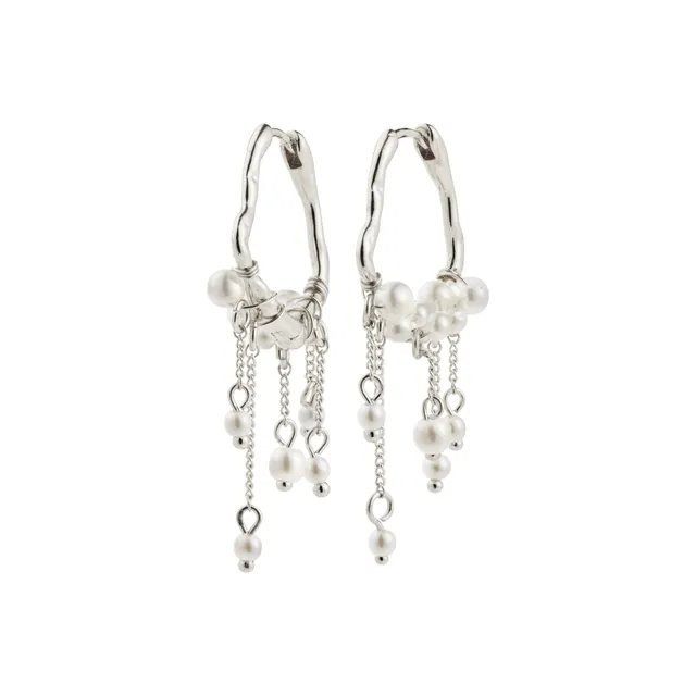pilgrim-jasper-ohrringe-silberplattiert-dreamcatcher image 1