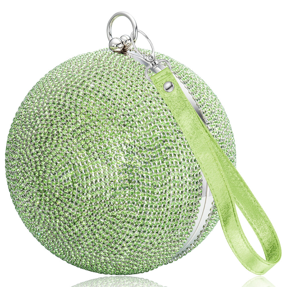 julie-julsen-disco-bag-handtasche-gr-n-kugel-clutch-mit-zirkonia image 3