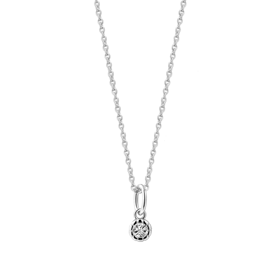 xenox-pure-essentials-halskette-925-sterlingsilber-mit-zirkonia image 1