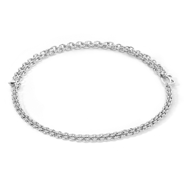 coeur-de-lion-halskette-mesh-chain-silber-essentials-multi-wear image 1