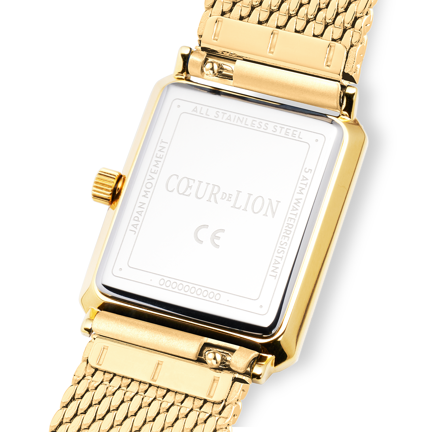 coeur-de-lion-uhr-iconic-spikes-gold-milanaise-edelstahl-gold image 6