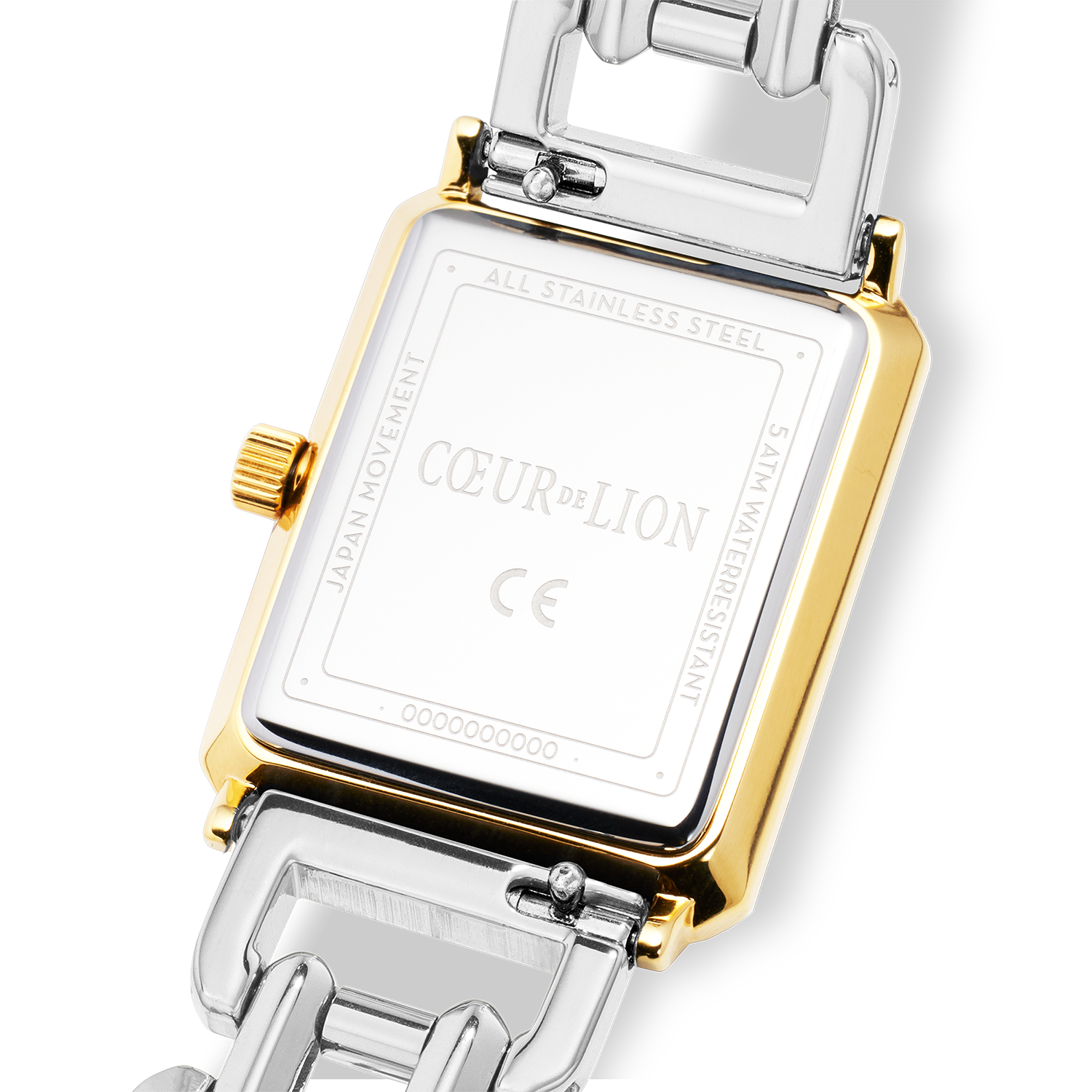 coeur-de-lion-iconic-spikes-uhr-silber-statement-bicolor-32mm image 6