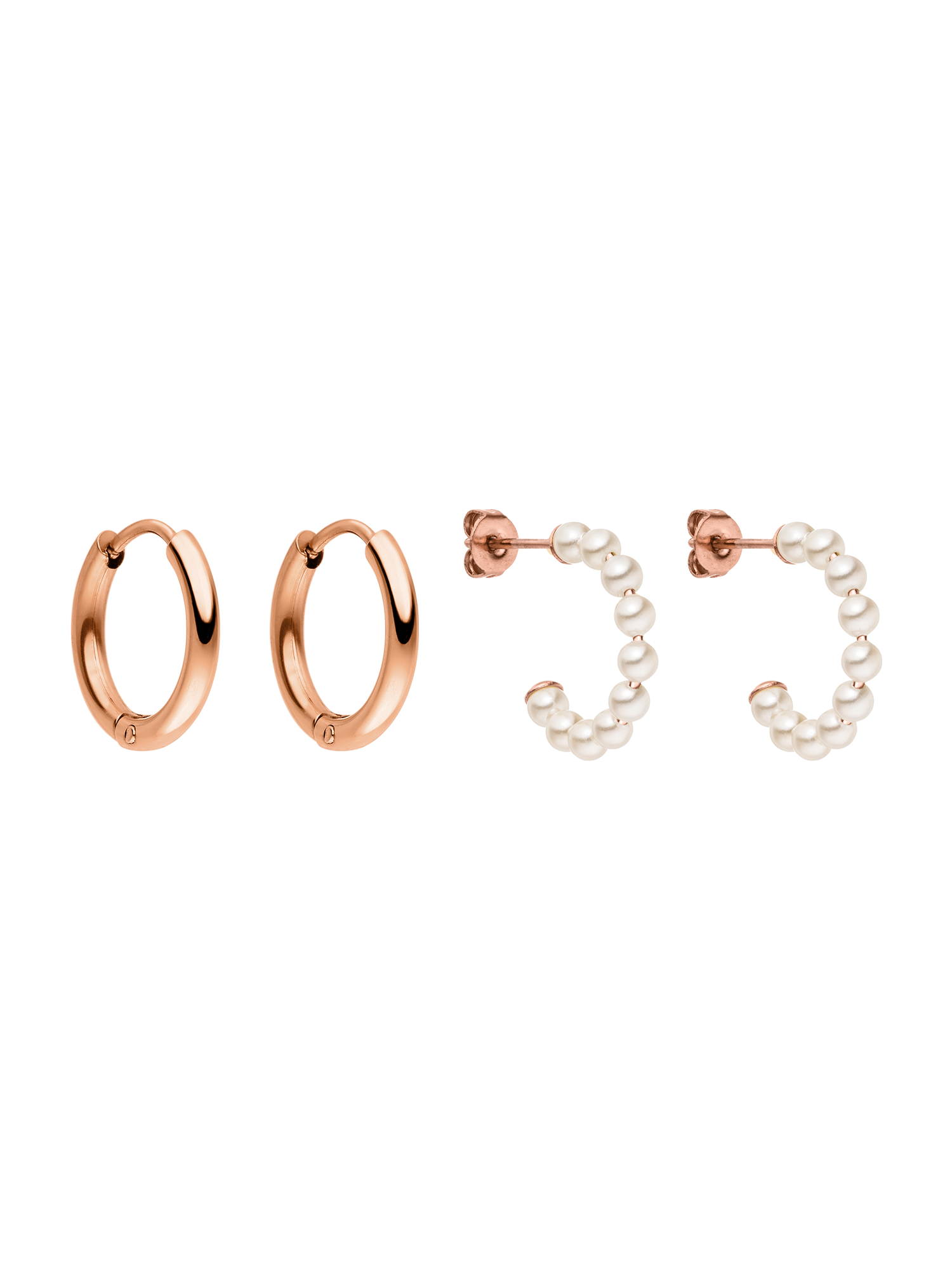 purelei-pearl-and-hoop-ohrring-set-creolen-mit-s-wasser-perlen-in-gold-ros-gold- image 7