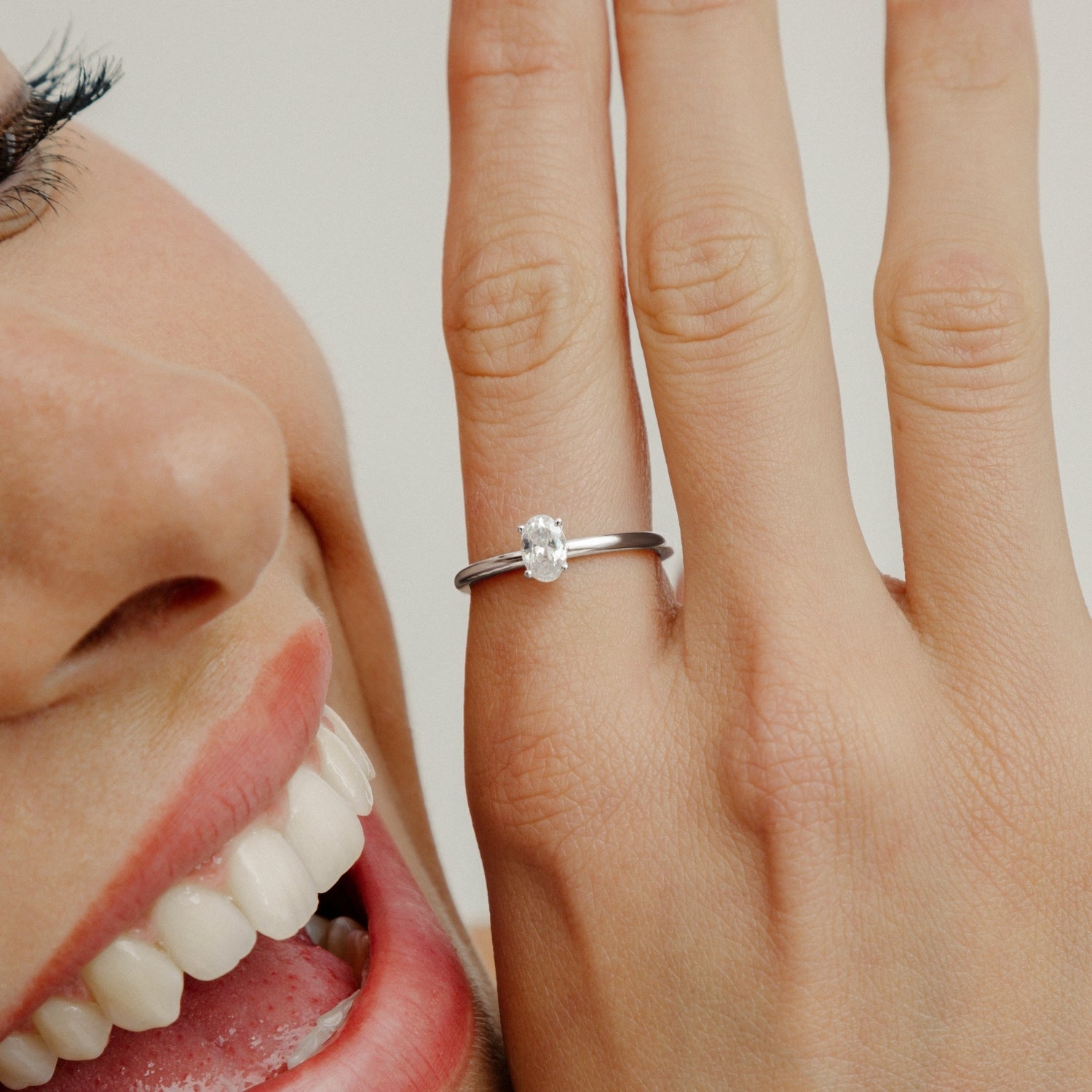 xenox-diana-ring-925-sterlingsilber-rhodiniert-mit-oval-zirkonia image 3