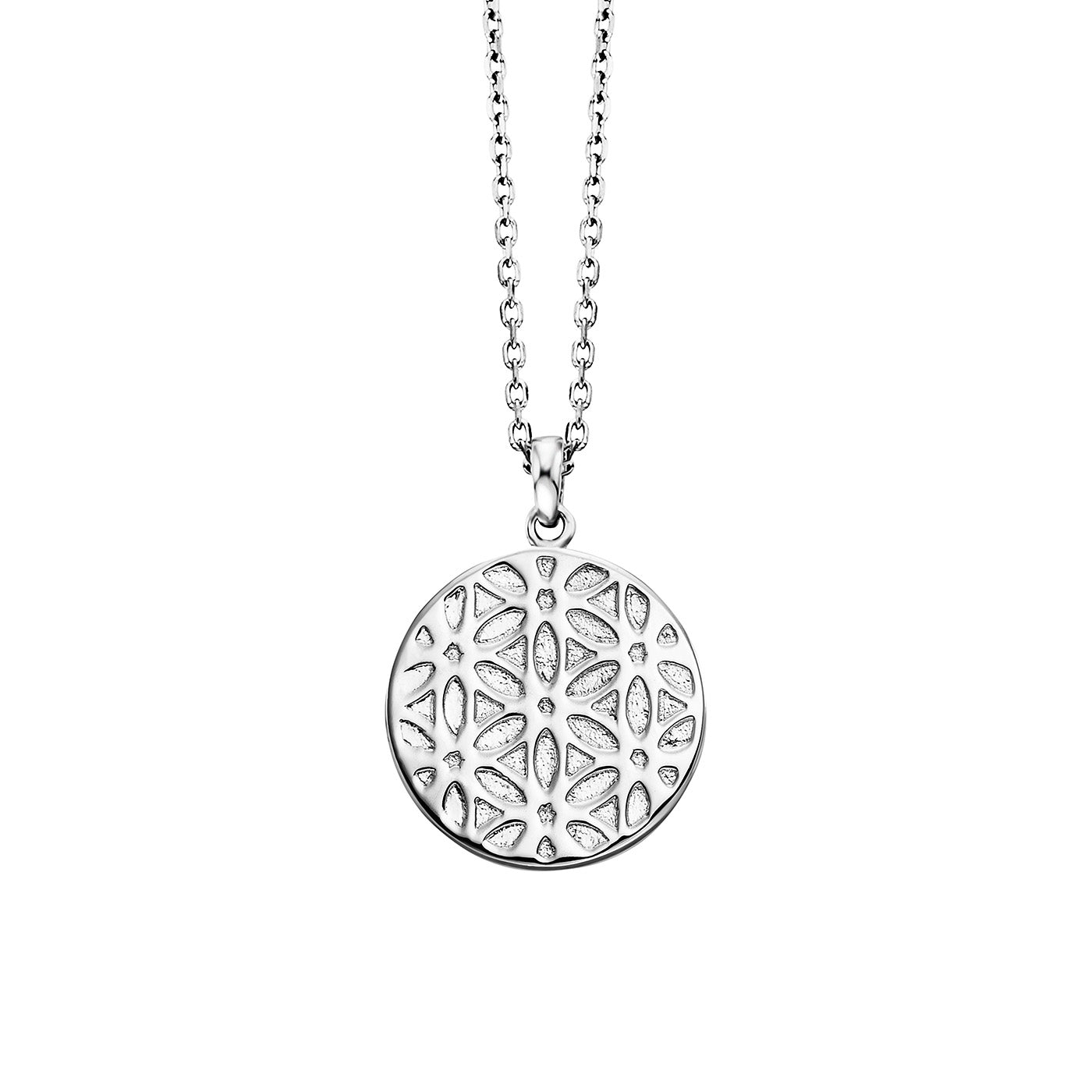julie-julsen-lebensbaum-lebensblume-kette-mit-anh-nger-bicolor-2-seitig-silber-9 image 2