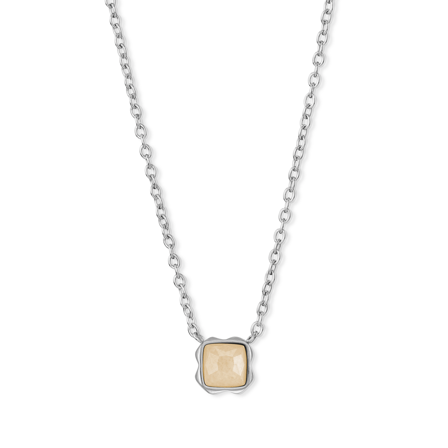 coeur-de-lion-birthstone-juni-halskette-cr-me-jade-silber image 2