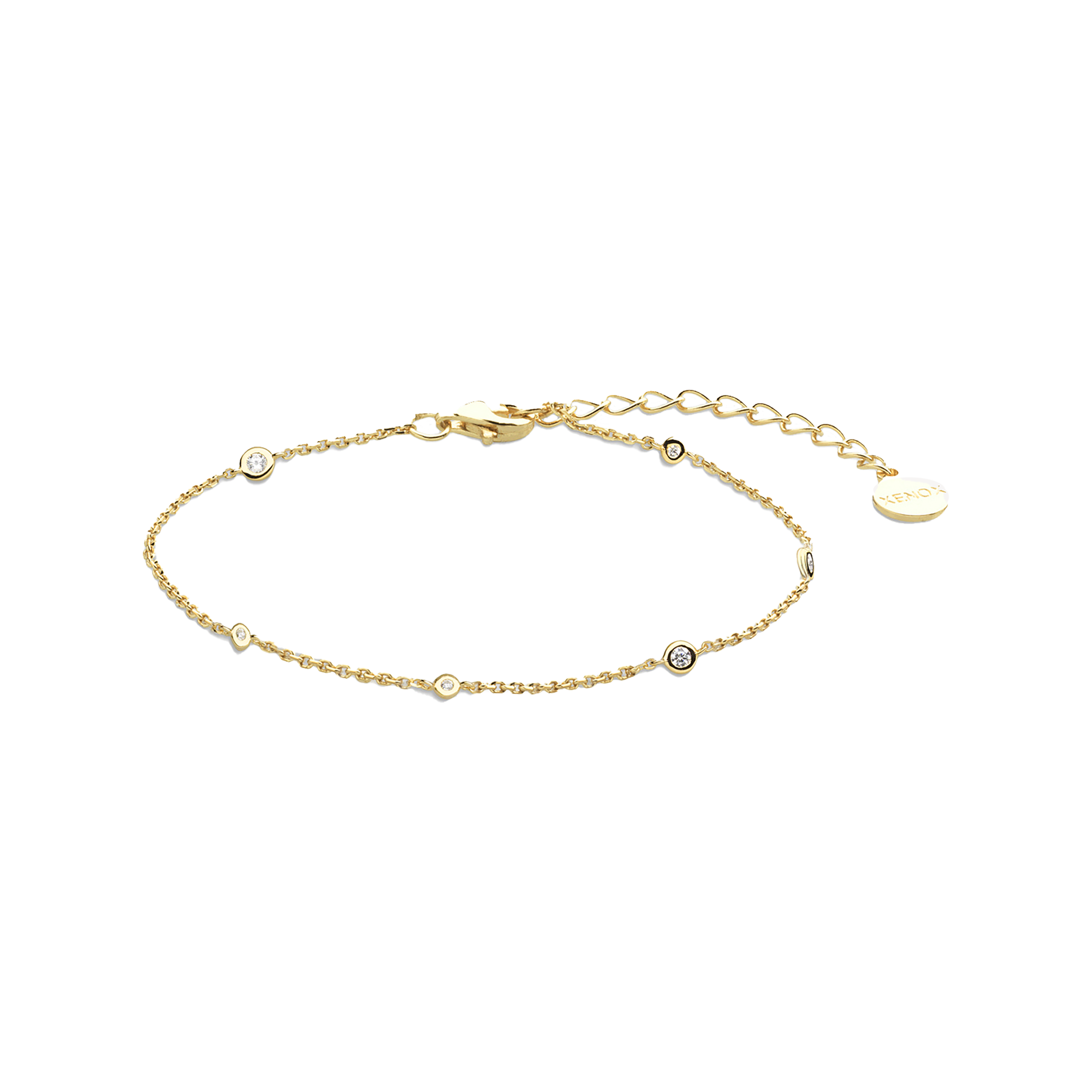 xenox-zarge-armband-925-sterlingsilber-rhodiniert-xs3831 image 2