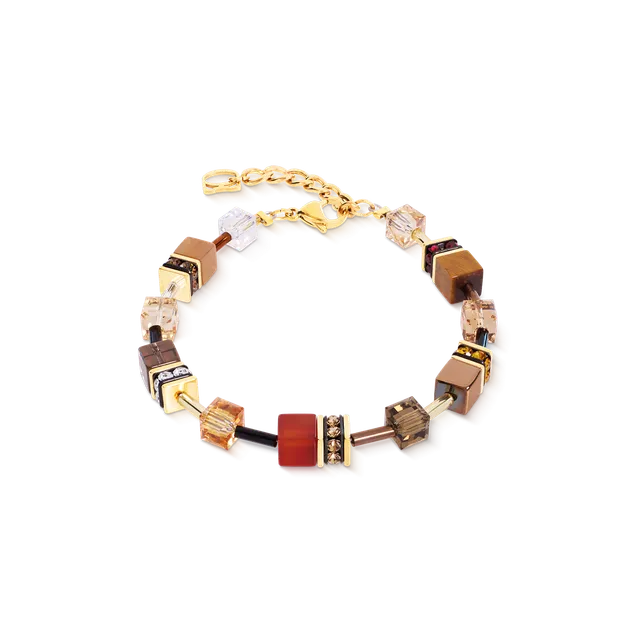 coeur-de-lion-geocube-iconic-precious-armband-amber-glow image 1