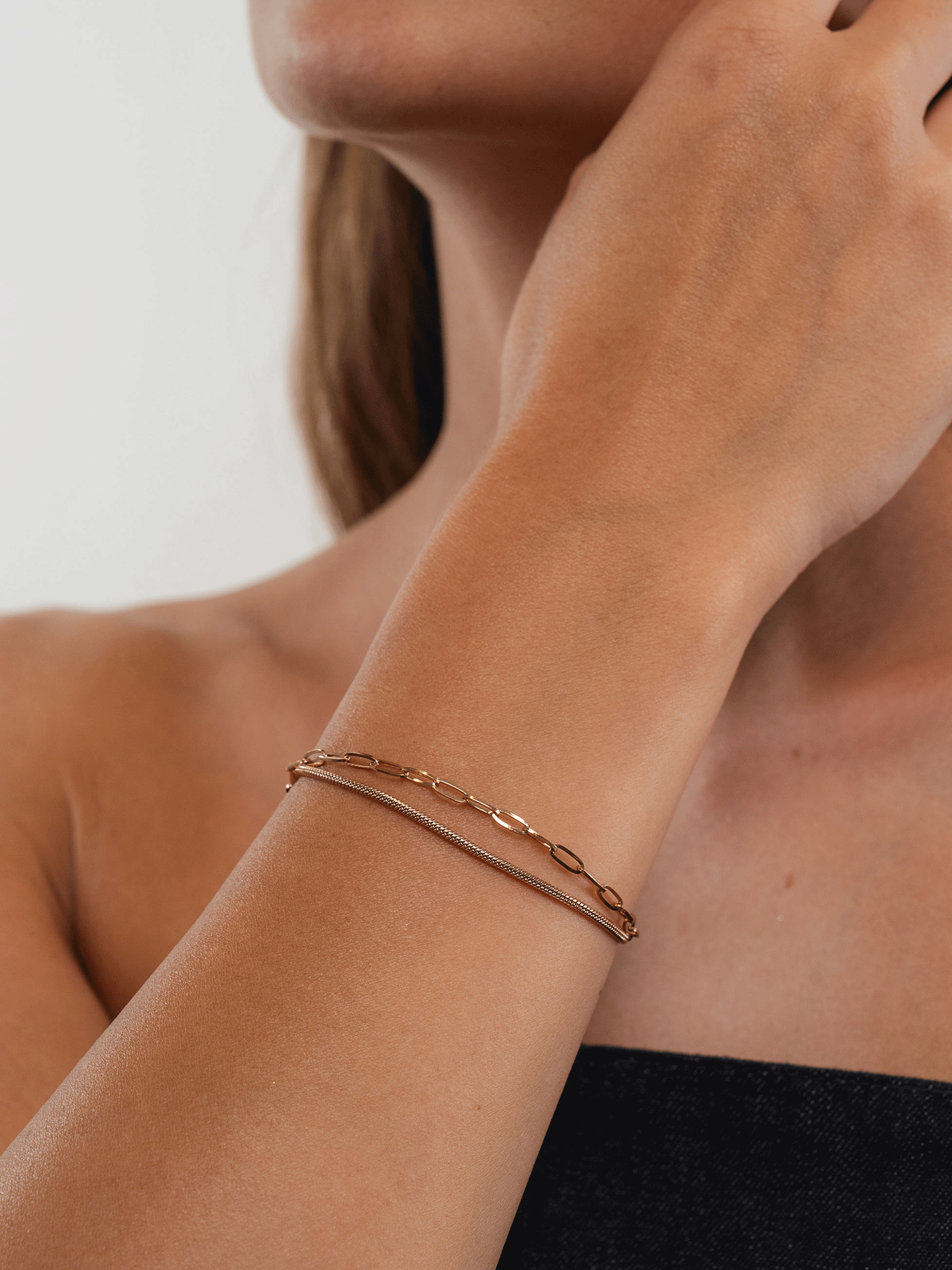 purelei-double-elegance-armband-edelstahl-armband-doppelreihig image 4