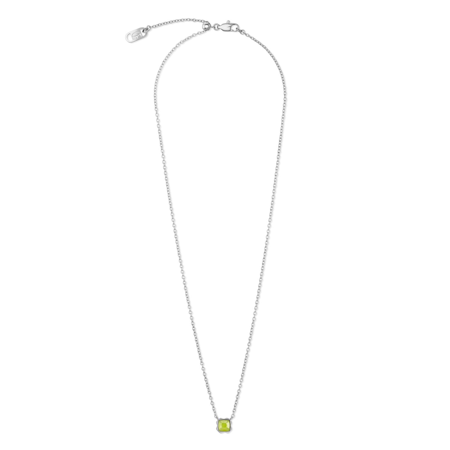 coeur-de-lion-birthstone-august-halskette-gr-ner-jade-silber image 1