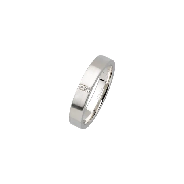 xenox-partnerring-925-sterlingsilber-rhodiniert-mit-zirkonia-xs9108-48 image 1