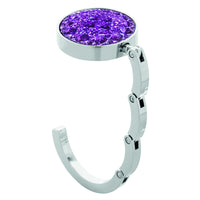 julie-julsen-handbag-holder-taschenhalter-purple-metall-mit-zirkonia-50-mm image 2