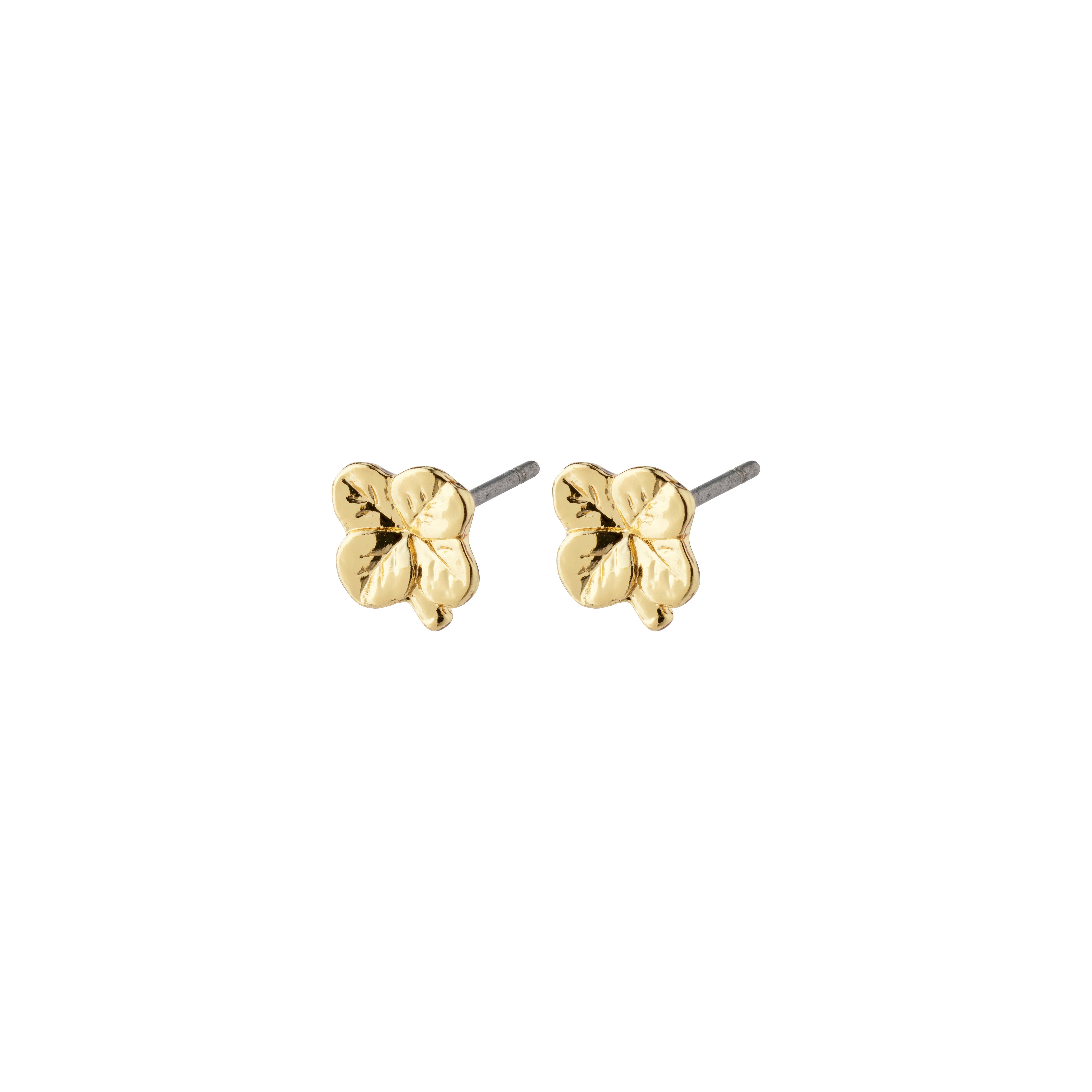 pilgrim-octavia-kleeblatt-ohrstecker-goldplattiert image 1