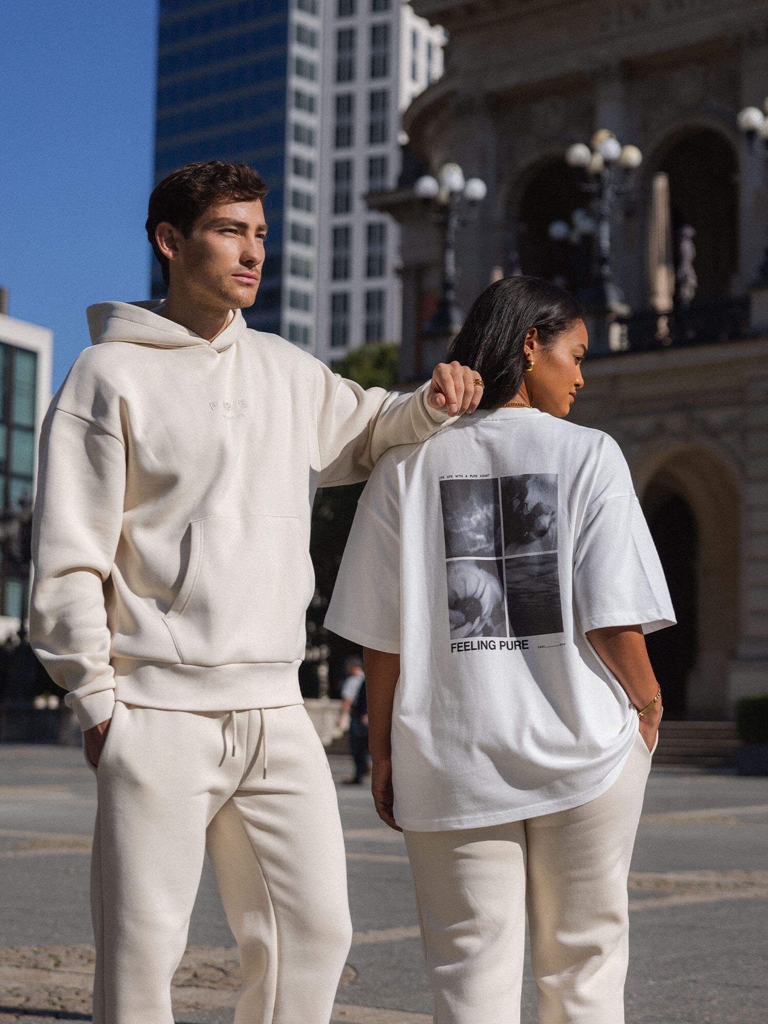 purelei-feeling-pure-t-shirt-white-connect-oversized-aus-baumwolle image 4